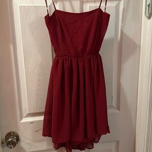 Red Lucy in the sky dress